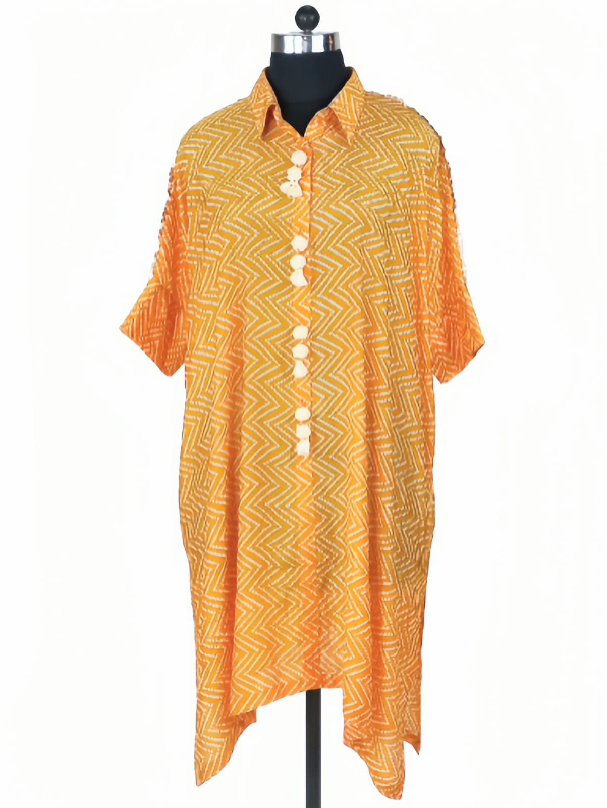 PRINTED SHIRT KAFTAN