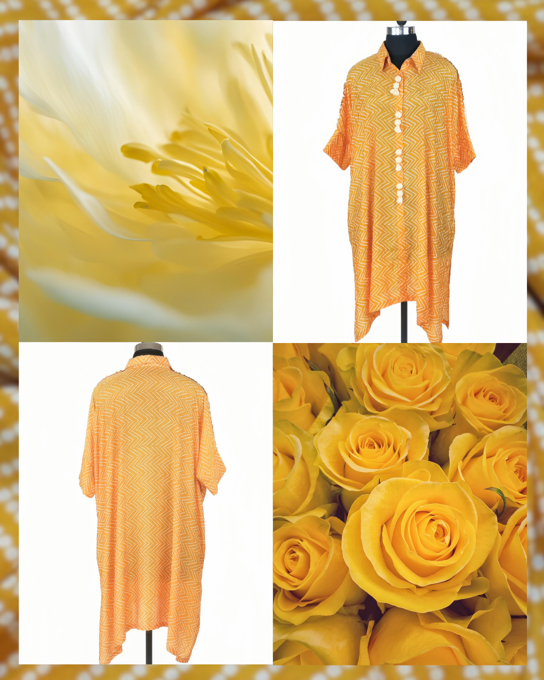 PRINTED SHIRT KAFTAN