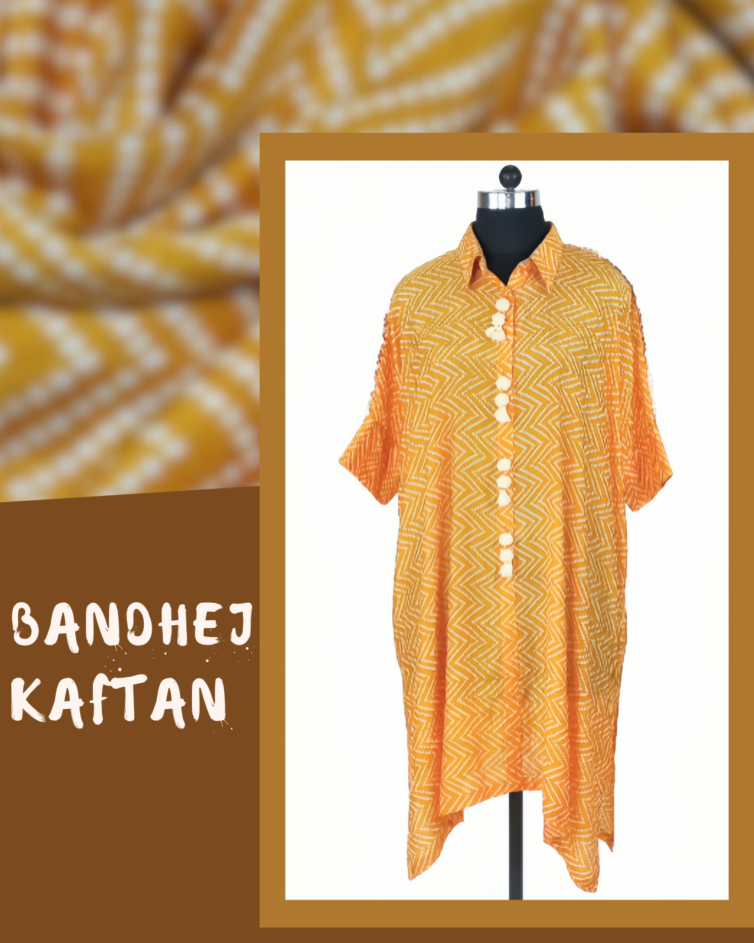 PRINTED SHIRT KAFTAN
