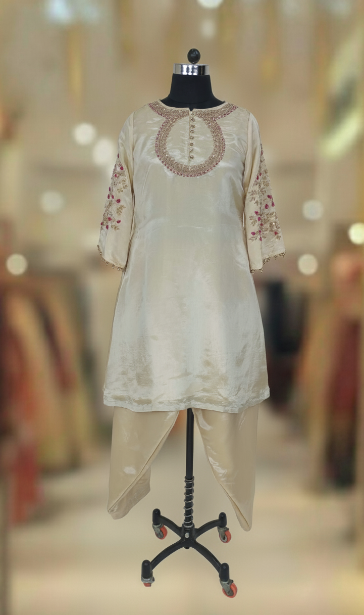 SHIMMER TISSUE SUIT SET