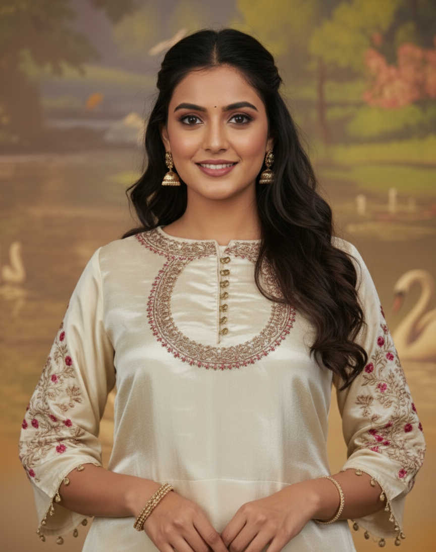 SHIMMER TISSUE SUIT SET