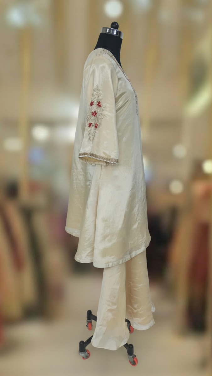 SHIMMER TISSUE SUIT SET