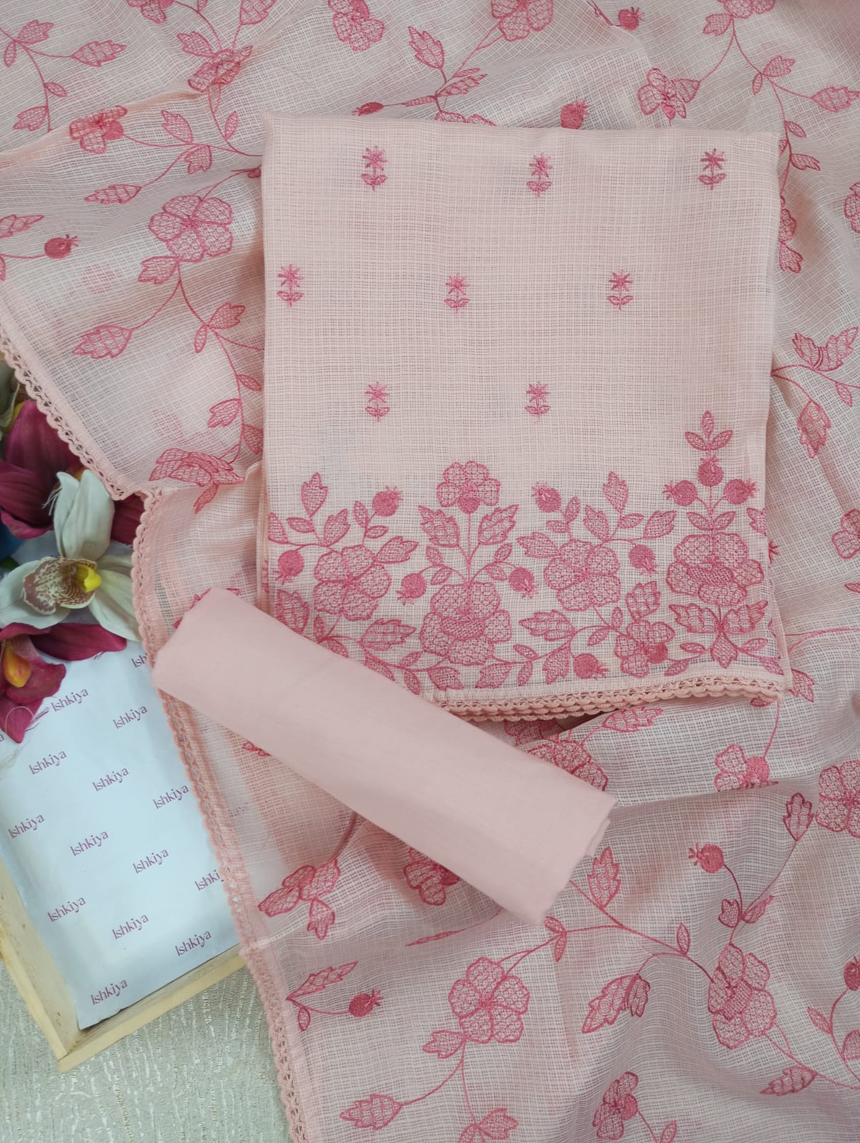 RIWAAYAT-Unstitched Kota Suit Set