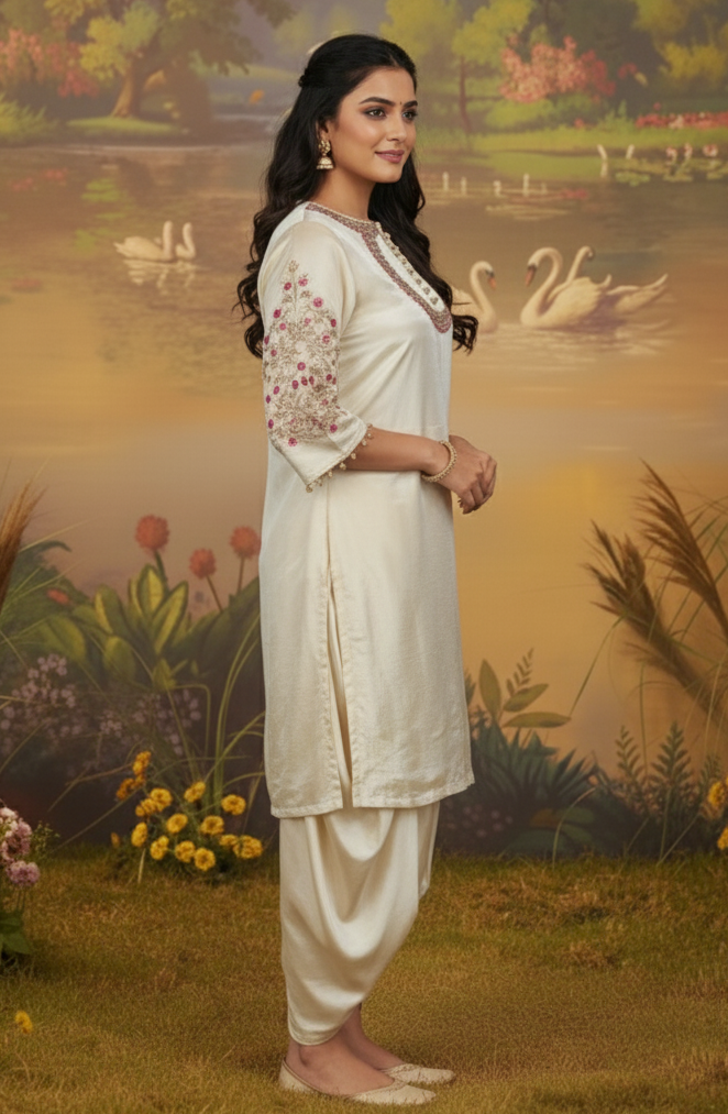 SHIMMER TISSUE SUIT SET