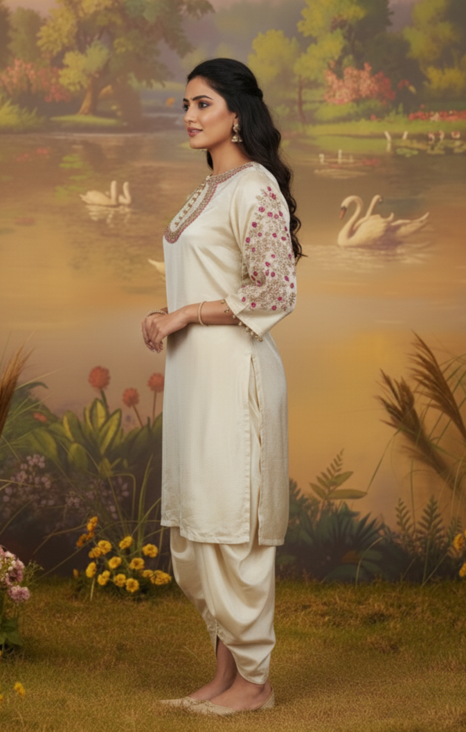 SHIMMER TISSUE SUIT SET