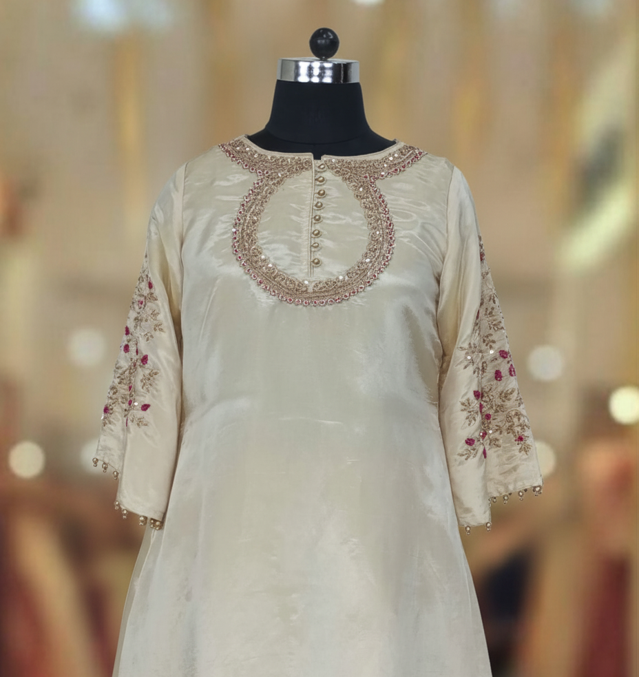 SHIMMER TISSUE SUIT SET