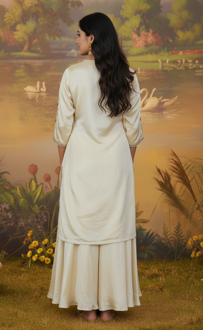 SHIMMER TISSUE SUIT SET