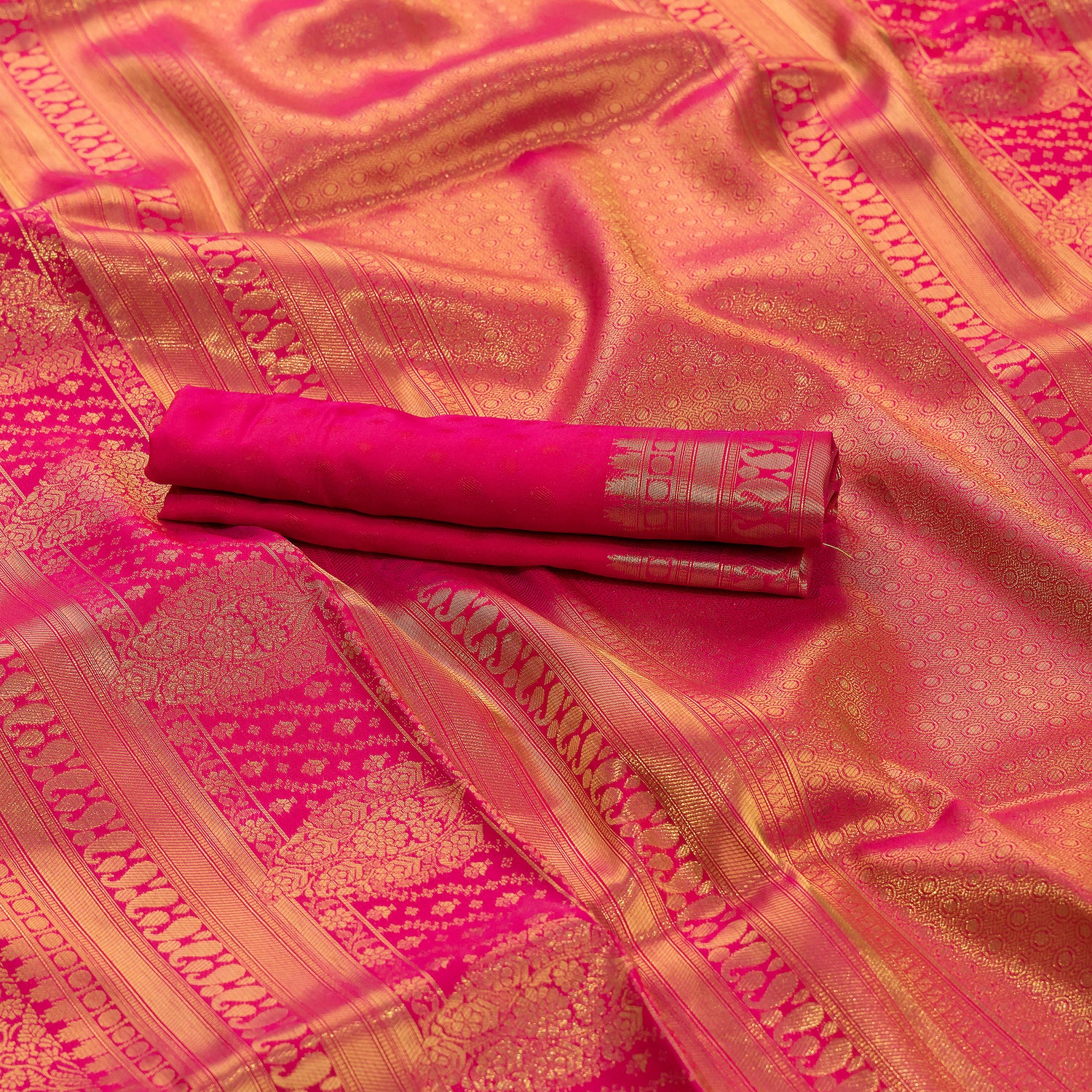 Banarasi Silk Saree with Zari Accents