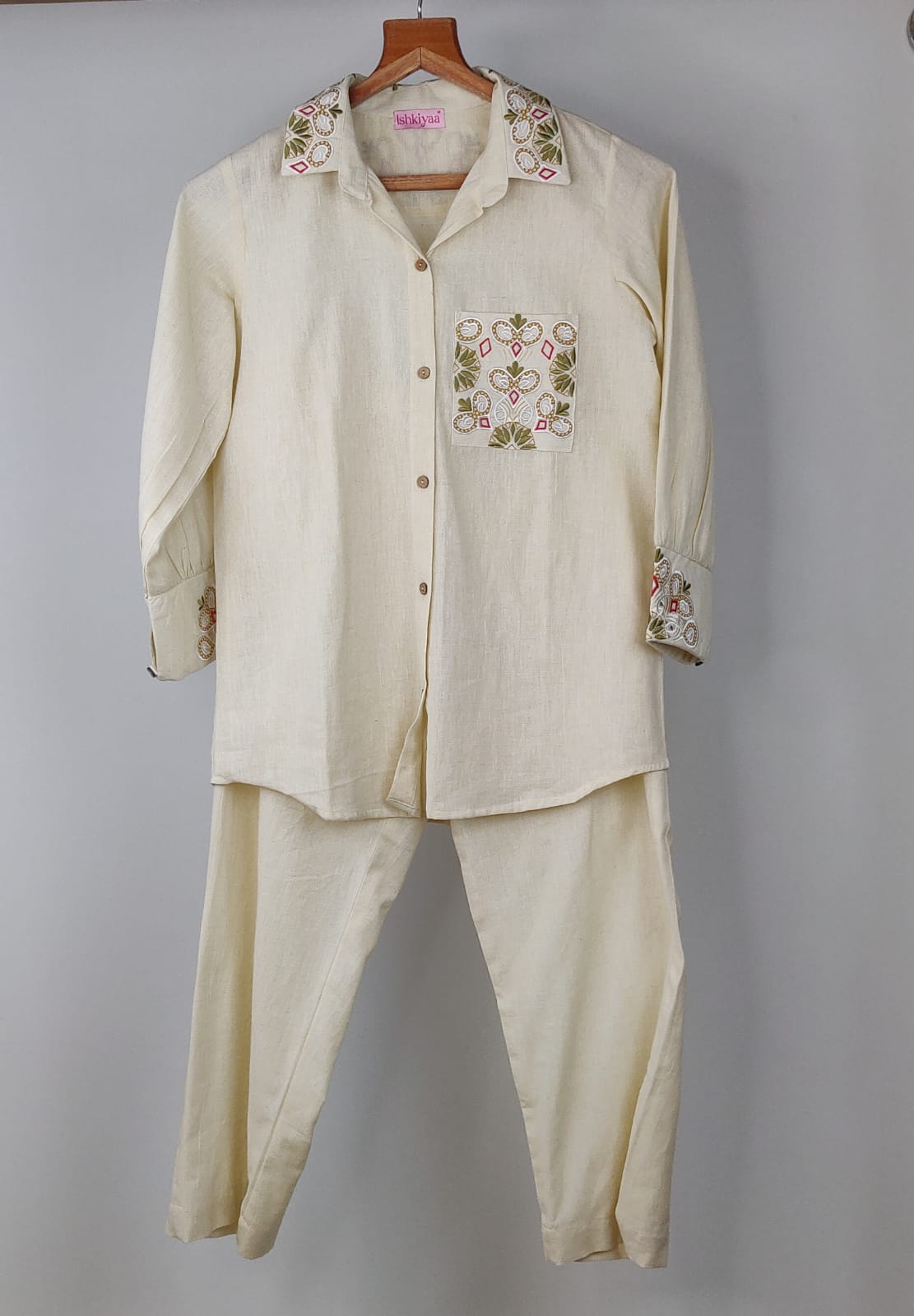 Khadi Spring Shirt Co-ord Set