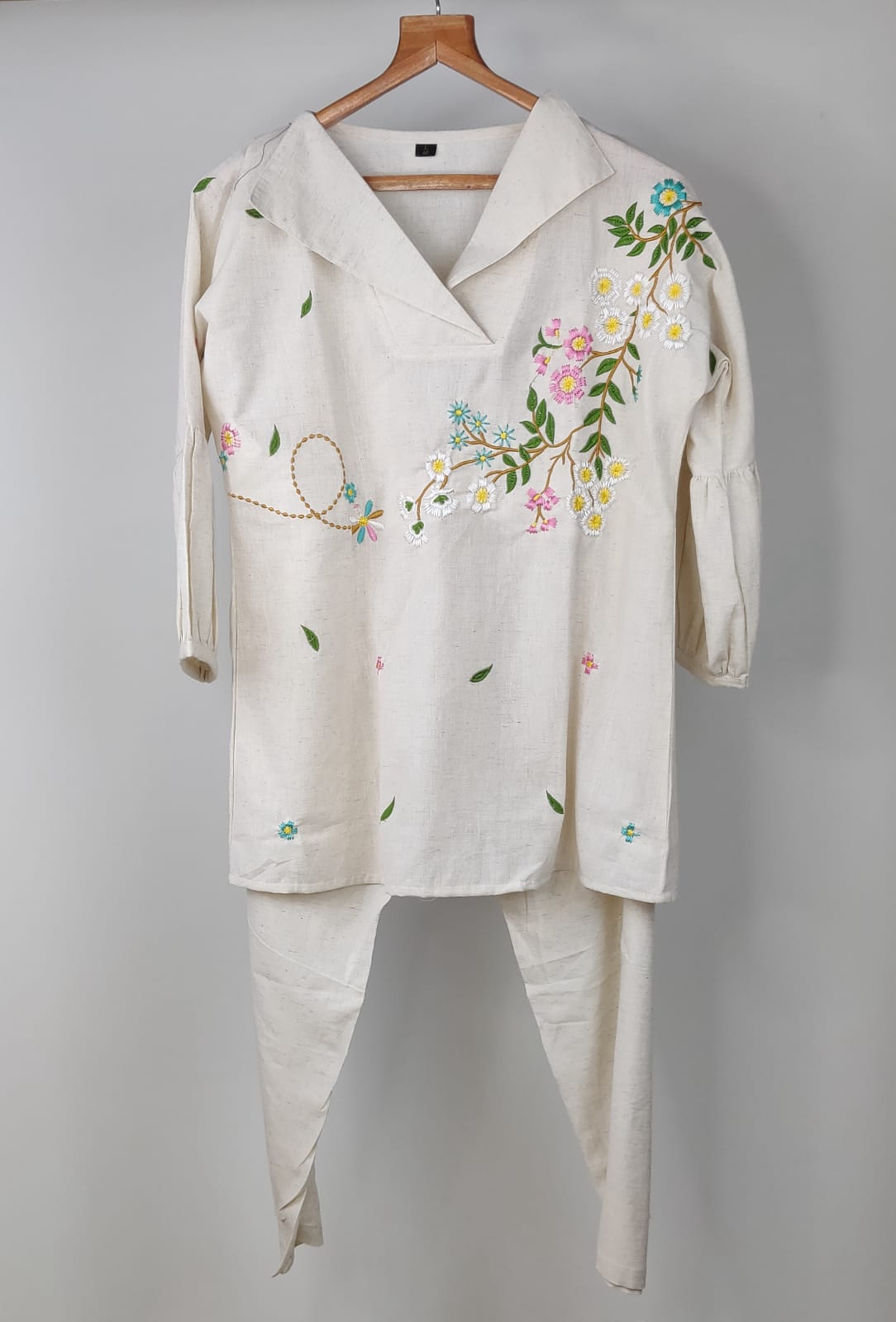 Khadi Flowrest Blouse Set