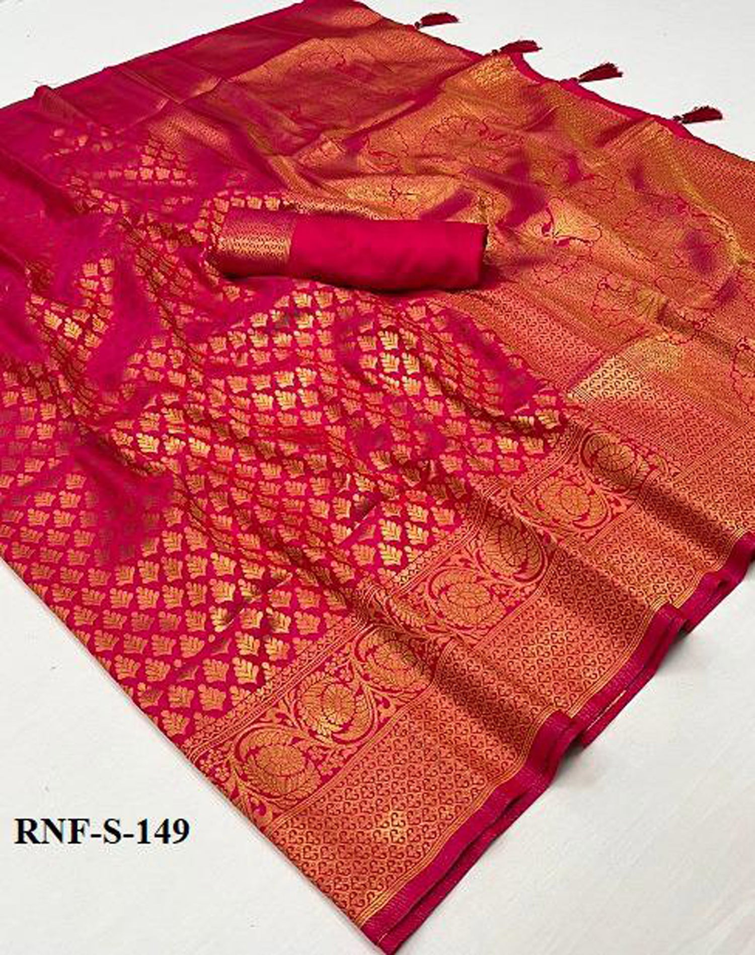 Petal Pink Kanjivaram Silk Saree