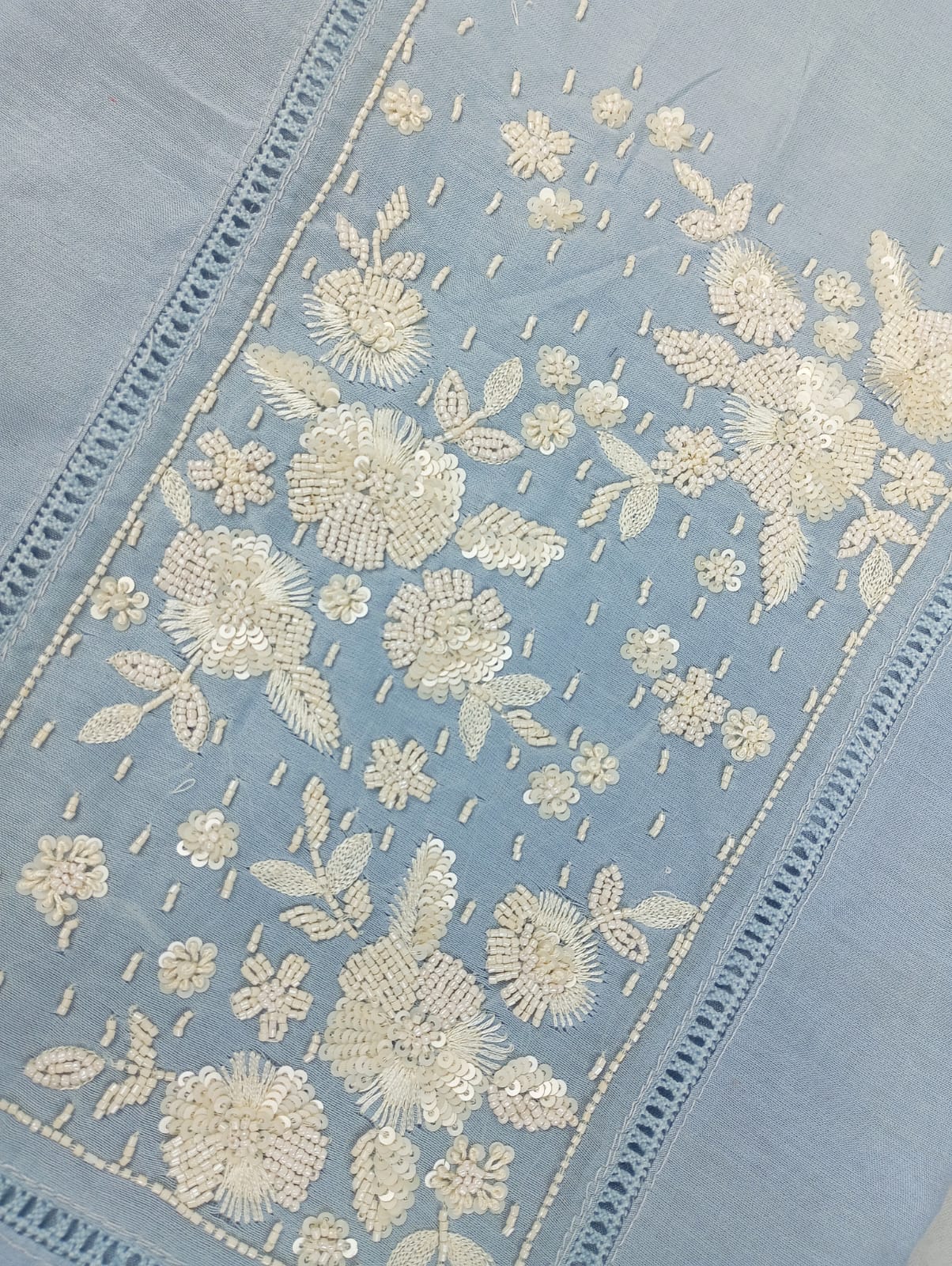 CHANDERI SUIT SET