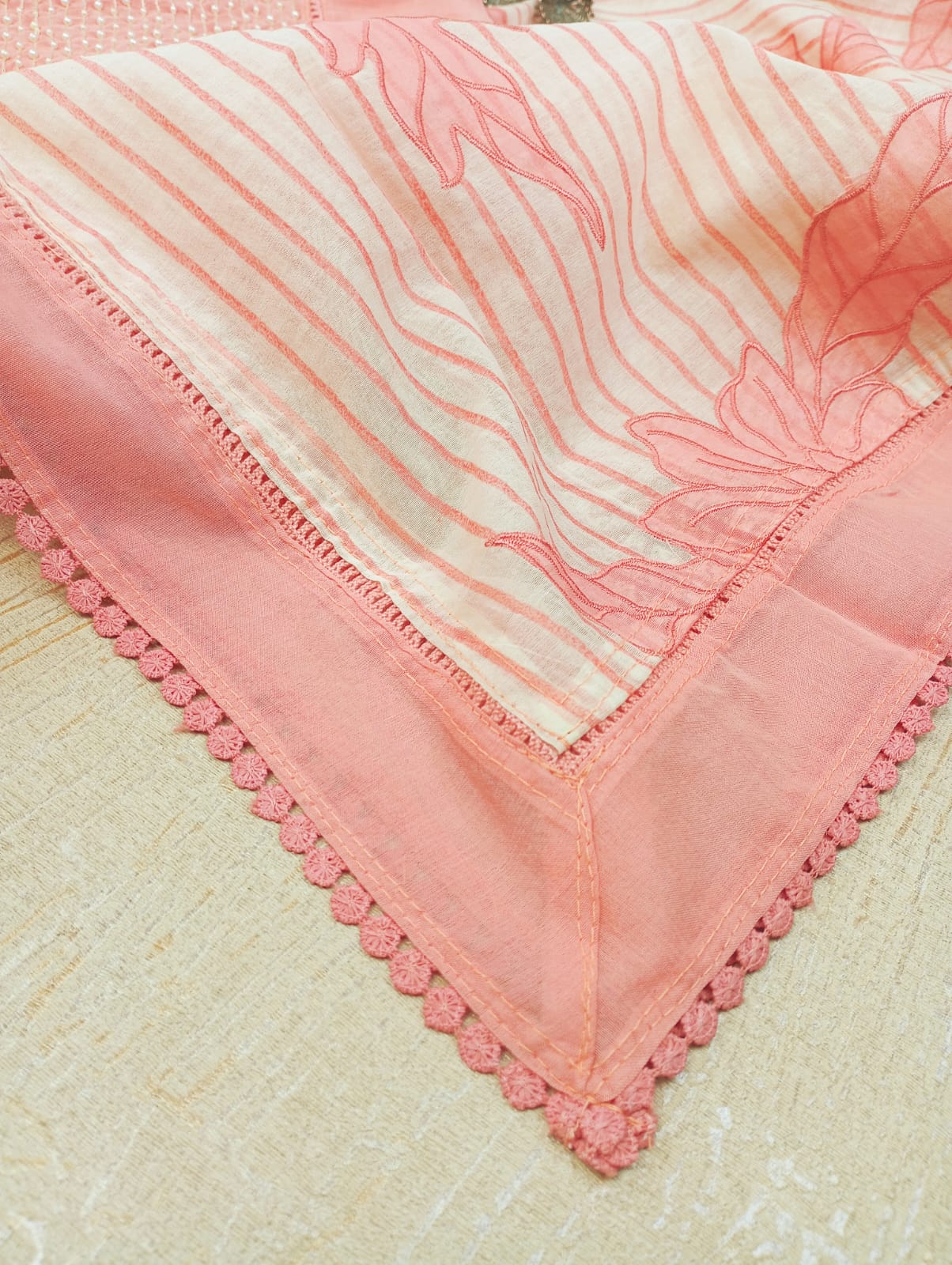 CHANDERI SUIT SET