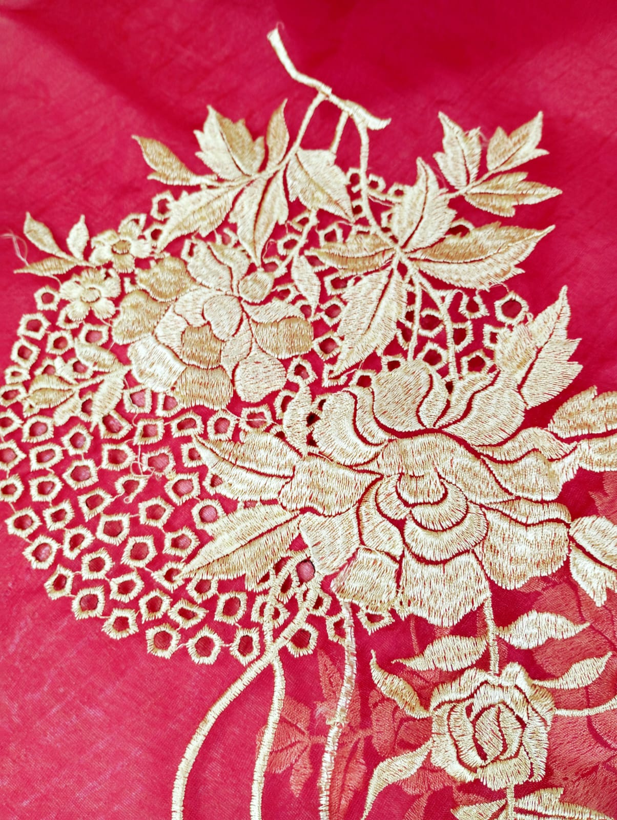 Embroidered Suit Set