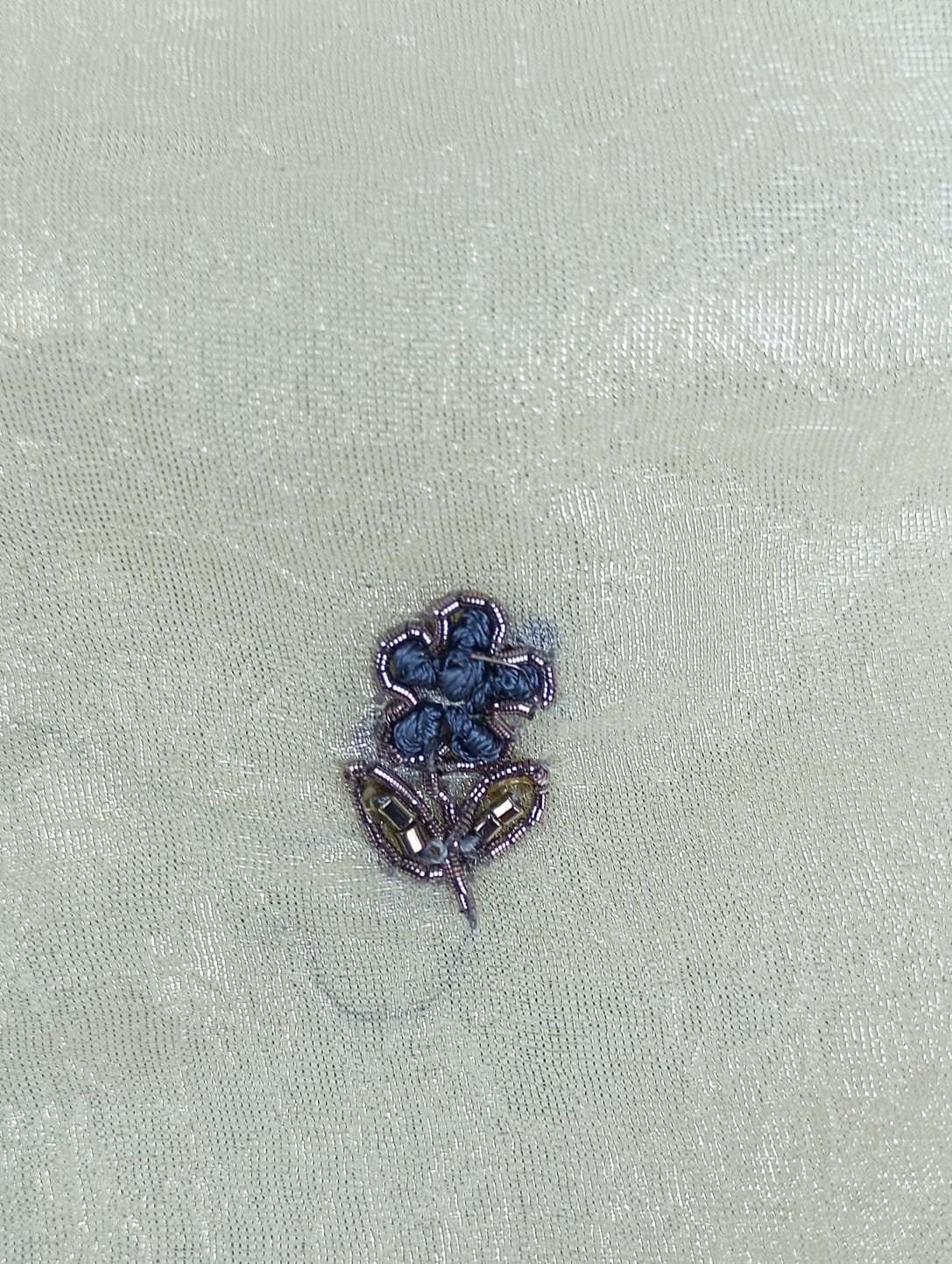 TISSUE EMBROIDERED SUIT SET