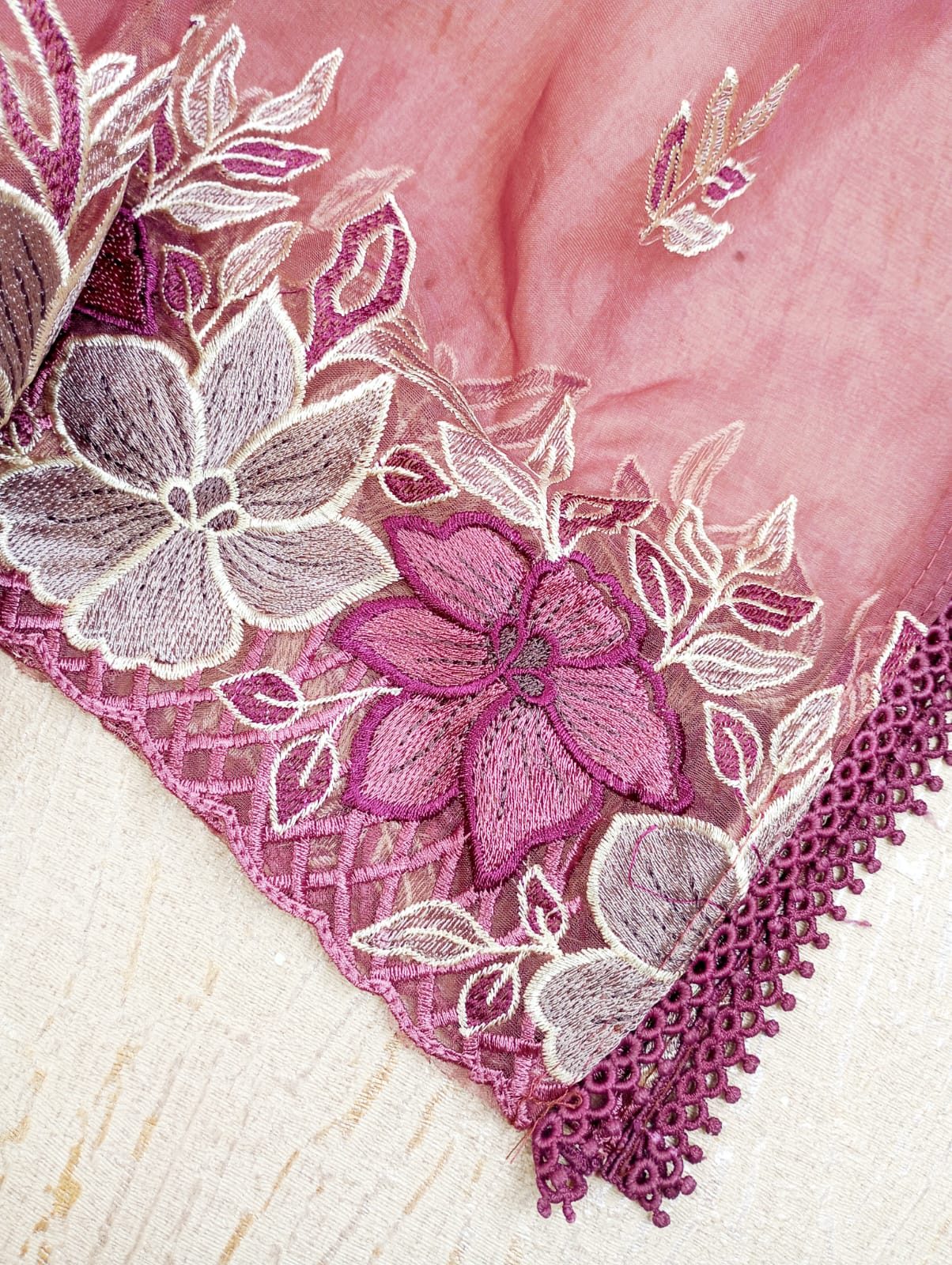 CHANDERI SUIT SET