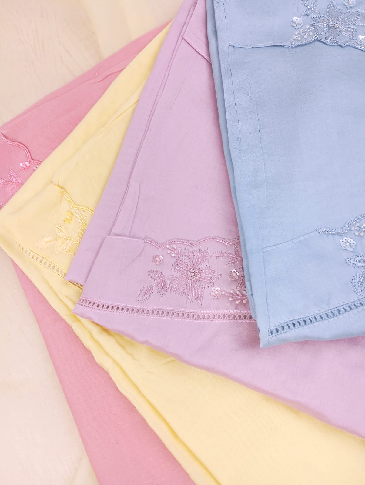 CHANDERI SUIT SET